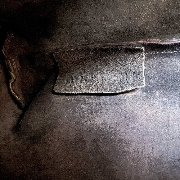 MIU MIU Green Plaid Pony Hair Leather Mini Tote Bag with Coin Card Holder - Picture 15 of 15